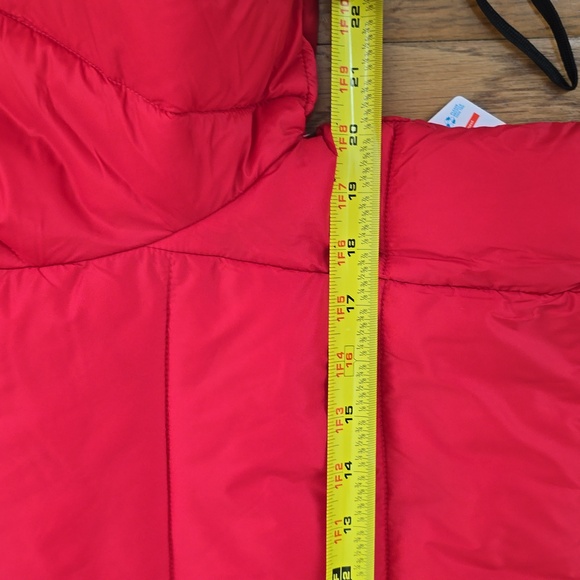 THEREABOUTS GIRLS PLUS SIZE "PACKABLE" RED WINTER COAT SIZE XL 18/20 - Picture 11 of 16